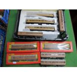 A Hornby (China) "OO"Gauge/4mm LNER Teak Three Coach Set, brake 1st/3rd R/No 4237, composite R/No'