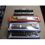 Four ''OO'' Gauge/4mm Boxed Great Western Coaches; Bachmann Ref No's 34-075, 34-100 and 39-179 MK1