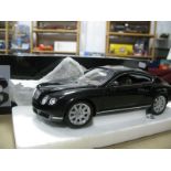 A Minichamps 1:18th Scale Diecast Model Bentley Continental GT, damage, missing parts, paint work