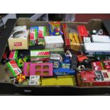 A Quantity of Diecast Model Vehicles, by Corgi, Matchbox and other, including Corgi Thornycroft