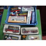 Eight Diecast Model Vehicles, by Corgi, Oxford, Lledo, all with Eddie Stobart liveries, including