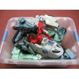 A Quantity of Mid 1980's Thundercats Plastic Model Vehicles, Accessories by LJN Toys, including tank