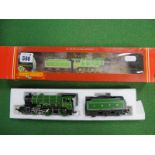 Hornby ''OO'' Gauge/4mm Ref R378 Class D49/1 4-4-0 Steam Locomotive and Six Wheel Tender, L.N.E.R