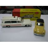 Dinky Toys No 263 Superior Criterion Ambulance, overall very good plus/excellent, one minor chip