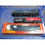 Three Hornby "OO" Gauge/4mm Diesel/Electric Locomotives, Class 43 "HST 125" Dummy Loco, "Virgin"