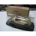 A Corgi 'ST.Michael' Issue Trophy Model No.302 MGA Sports Car, in gold, overall very good, boxed