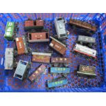 Seventeen ''OO'' Gauge/4mm Unboxed Items of Four Wheel Rolling Stock by Dapol, Triang, Wrenn etc;