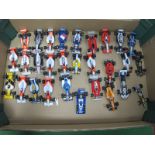 Twenty Nine 1:43rd Scale and Similar Formula One Racing Car Models, by Minichamps, Onyx, Quartzo and