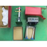 A Hornby 'O' Gauge/7mm Pre-War Boxed L.M.S. No. 1 Cattle Truck, very good/plus, in very good box.