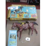 'Bonanza' Range Horse, by Palitoy, appears little used with leaflet, in poor box.