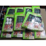 Twelve Boxed (Circa 1990's) Subbuteo Football Teams, including Manchester United (2nd), Blackburn