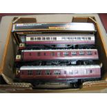 Ten "OO"Gauge/4mm Passenger Coaches, Mainline Ref 37-112 BR cream/crimson, boxed/appears unused: