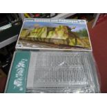 A Trumpeter 1:35th Scale Plastic Model Kit #01511 German Kanonen Und Flawagen, parts in sealed bags,