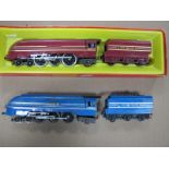 Two Triang/Hornby ''OO'' Gauge/4mm Coronation Class 4-6-2 Steam Locomotives and Six Wheel Tenders:
