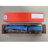 Hornby "OO" Gauge/4mm Class A4 4-6-2 Steam Locomotive and Eight Wheel Tender, L.N.E.R blue "Sir