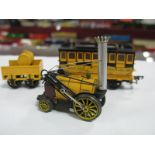 A Triang "OO" Gauge/4mm Ref R651 Stephensons Rocket, four wheel tender and "Liverpool/Manchester