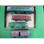 A Lima 'O' Gauge/7mm Class 33 Bo-Bo Diesel Locomotive, BR Green R/No. D6506, very good/unboxed. Plus