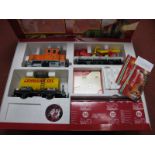 L.G.B 'G' Gauge Ref 78420 Diesel Freight Starter Set, appears unused, excellent boxed condition (set