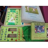 Subbuteo Table Soccer Continental Display Edition (Circa Late 1960's), comprising of two teams (blue