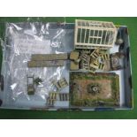A Small Quantity of Pre-War Britains Lead Garden Items, including a lawn mower, plus a later