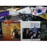 A Large Quantity of 45rpm Singles, 50's to 80's - some without sleeves:- One Box