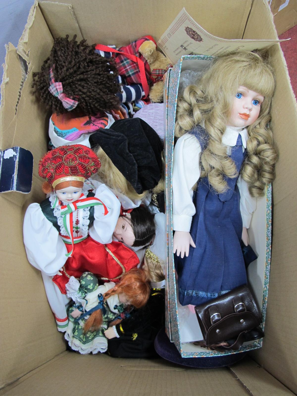 Quantity of Collectors Dolls, including Florence Collection.