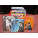 A Collection of Mainly LP's, to include Frank Sinatra 'In The Wee Small Hours', Sky, Movie Themes,