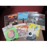 Sixteen LP's, 12" and 7" Singles, including L.P.'s Slade - Coz I Luv You, The Pioneers - Long