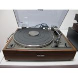 Audio: A Pioneer PL-12 D-II Stereo Turntable, serial number VF 24102, fitted with an ADC headshell