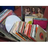 A Mixed Collection of LP's, 12" and 7" Singles - to include artists The Jam, Super Funny Animals,