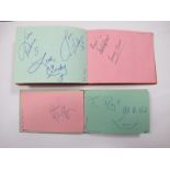 Autographs: A Great Collection of Music/Entertainment Stars, to included Paul Weller, Kylie Minogue,