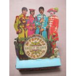 A Beatles Sgt Peppers Lonely Hearts Club Band 'Pop Hotspot Pop' Card Cut Out, 19cm high.