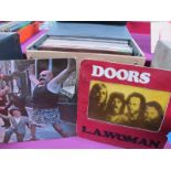 US Interest: - a collection of L.P's to include The Doors (LA Woman, Strange Days), Neil Young,