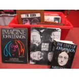 Beatles Interest: A Quantity of Books/Framed Ephemera/Magazines/CD's. Among other items.