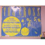 Queen Interest - The Cross featuring Roger Taylor Concert Poster, late 1980's/Early 1990's,