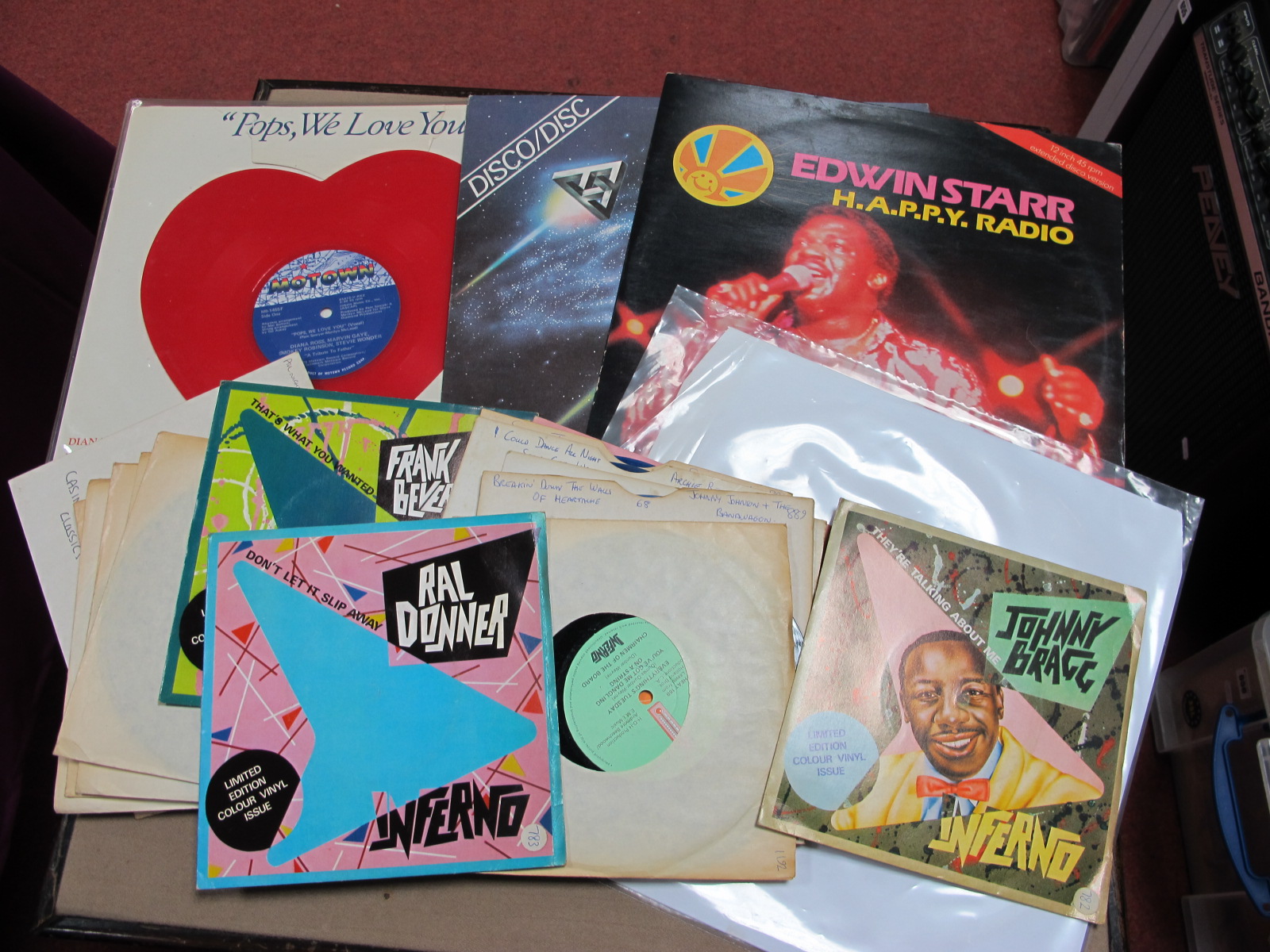 A Collection of Twenty 7'' Singles, 12'' Singles, to include, Dobie Gray 'Spending Time Making