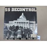 SS Decontrol - 'The Kids Will Have Their Say', original L.P 1982, 'X Claim! #1/Dischord 7½ Boston