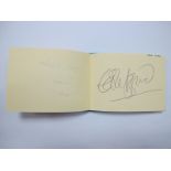 Autographs - A Good Collection of Signatures, to include Glen Campbell, Errol Brown, Billy Ocean,