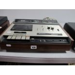 Audio: A Sony Stereo Cassette-Corder TC-161SD, (circa early 1970's), untested: sold for parts only.