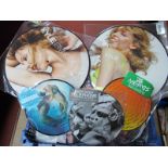 An Interesting Collection of Mainly 7" and 12" Single Picture Discs, to include Madonna, Wham,
