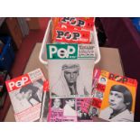 Pop Weekly Magazines (48), Hit Magazines, Hit Parade from 1960 and 1961 (22), New Musical Express