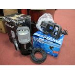 Titan 400W Dirty Water Pump, together with a Eneger 1220W paddle mixer (untested sold for parts