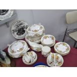 Kirsty Jayne Dinner Ware, of forty pieces, five D Day plates.