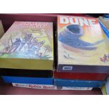 Seven 'The Avalon Hill Game Company' Bookcase Games and others, including Dune, Game of The Heroic