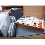 A Quantity of Projector Slides, books, radio.