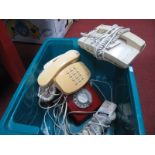 A Red B.T. Telephone (Tele 8746 D) B.T. Vanguard Tele 400/AR serial no. 91181051699, Saisho