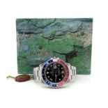 Rolex; A GMT-Master Stainless Steel Automatic Gent's Wristwatch, Ref: 16700, Serial No: U165387, the