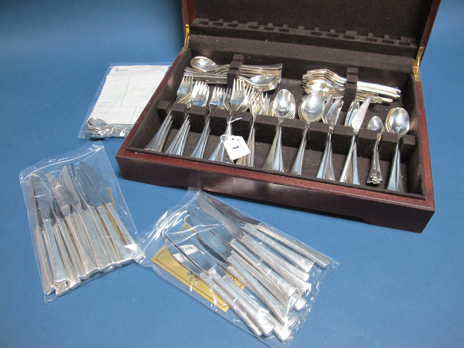 An Arthur Price "Dawn" Pattern Twelve Setting Canteen of Plated Cutlery, of 148 pieces, including