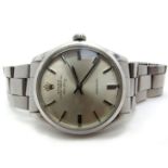 Rolex; A Vintage Airking Stainless Steel Gent's Wristwatch, Ref: 5500, Serial No: 2784054, the