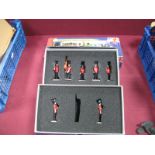 Three Sets of White Metal Military Model Figures by Britains, all from The Trooping The Colour